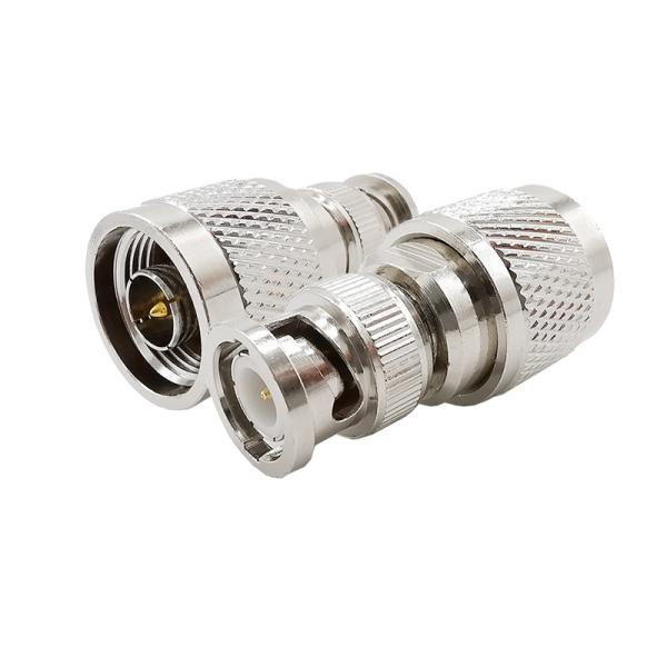 Cheap Electrical PCB BNC-N RF Coax Connector N Type Male Plug To BNC Male Plug for sale