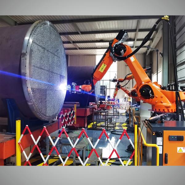 Cheap High Performance Robotic Tube Sheet Welding System With Water Cooling Method for sale