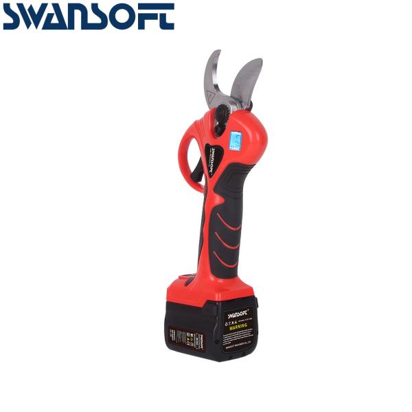 SWANSOFT 36MM Electric Pruning Shears With Finger Protection progressive Cutting