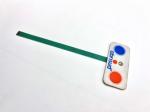 Customizable Surface Mount Backlit Light Switch For Hairfoil Device