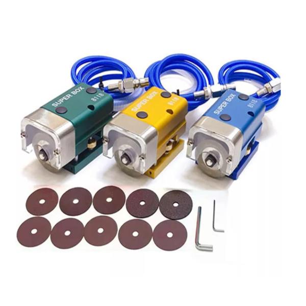 Quality Pneumatic Angle Die Cutting Machine Nick Grinding Adjustable 220V wholesale