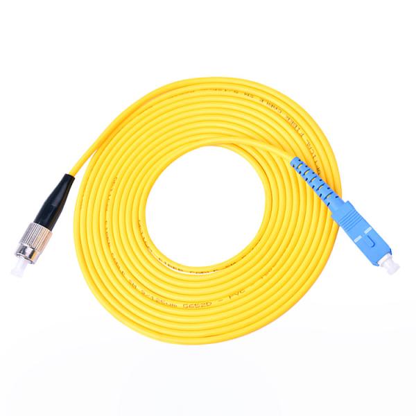 Telecom Pigtail Jumper Multimode Duplex Fiber Optic Patch Cord