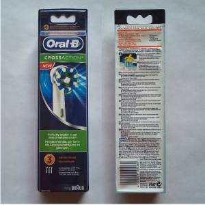 Quality AAAAA+ Quality Braun Cross action EB50-3 refill electric toothbrush head ,200pcs/carton wholesale