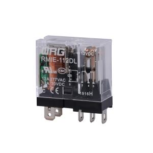 Quality DC12V 12A 1C/O Intermediate LED Indicator Relay Micro Electromagnetic Switch wholesale