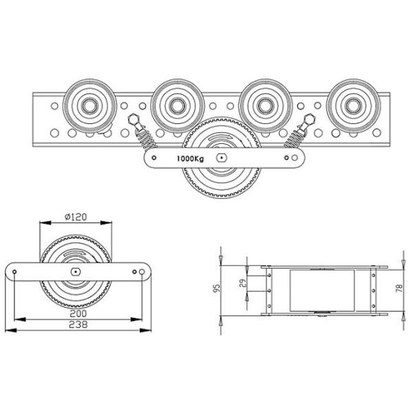 Gravity racking Pallet flow rack Warehouse Storage Rack