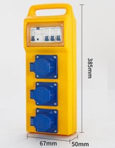 China portable Industrial power Boxes with Socket and MCB waterproof outlet Distribution box on sale