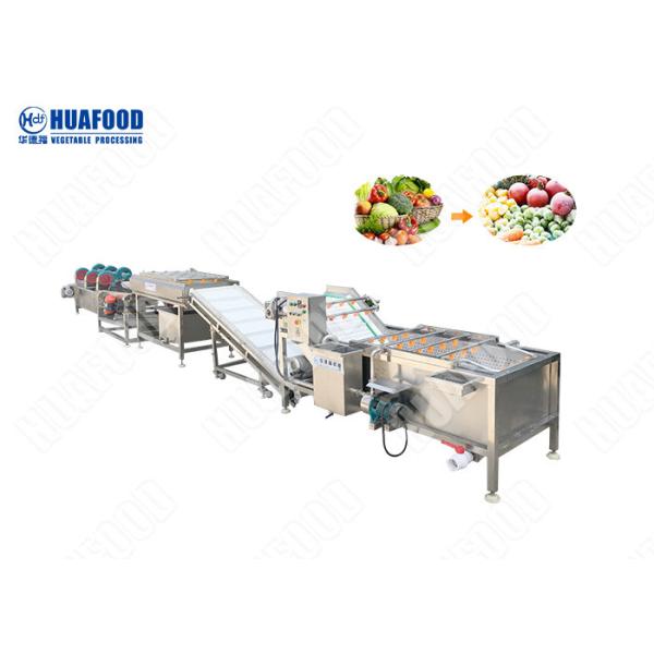 Large Capacity Cleaning Fruit And Vegetable Processing Line