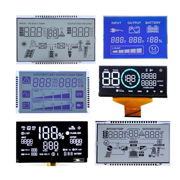 Cheap Custom 7 Segment LCD Panel Touch Screen Display LCD Manufacturer for sale