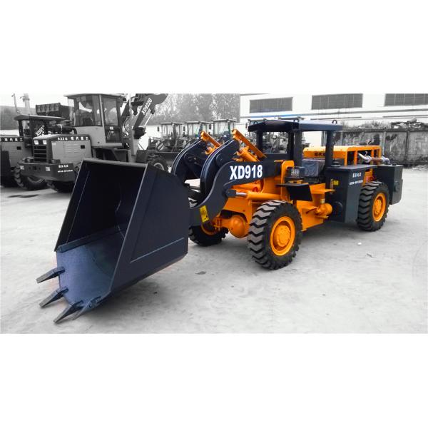 Underground wheel loader XD918 rated load 1.6ton with 0.6cbm bucket capacity