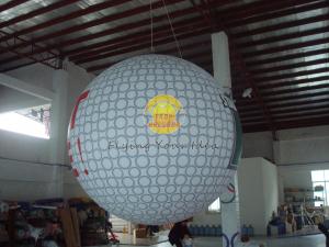 Quality Dia 2.5m Inflatable Advertising Helium Golf Ball with 0.18mm PVC, Sport Balloons wholesale