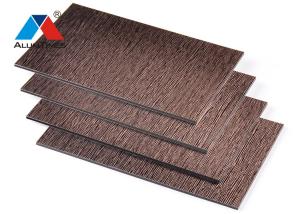 China Decorative Fire Rated Aluminium Composite Panel For Signage Modern Wall on sale