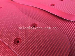 China Red Humanized Design Rubber EVA Foam Sheet for Slipper Inner Sole Outsole Shoes Material on sale