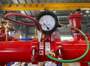 China High Prcision Fire Water Pump Package , Fire Pump Skid Package 500GPM@105PSI on sale