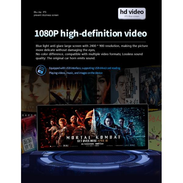 10 Inch Double Din Head Unit Android Auto Radio GLK DVD Player 2G 6125 CPU