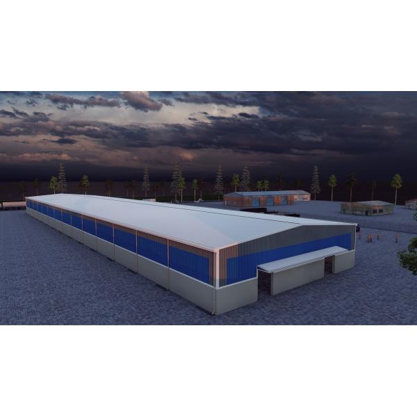 Q235B Q355B Economical Steel Structure Warehouse Prefabricated Steel Buildings