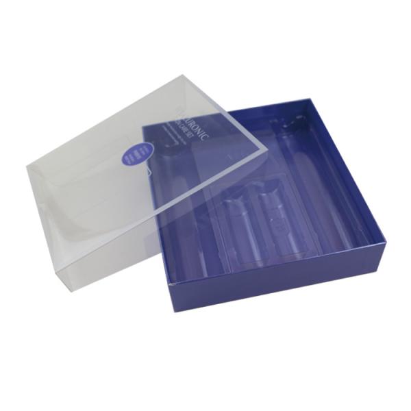 Cheap Custom Perfume Gift Box Printing With Transparent Clear Lid for sale