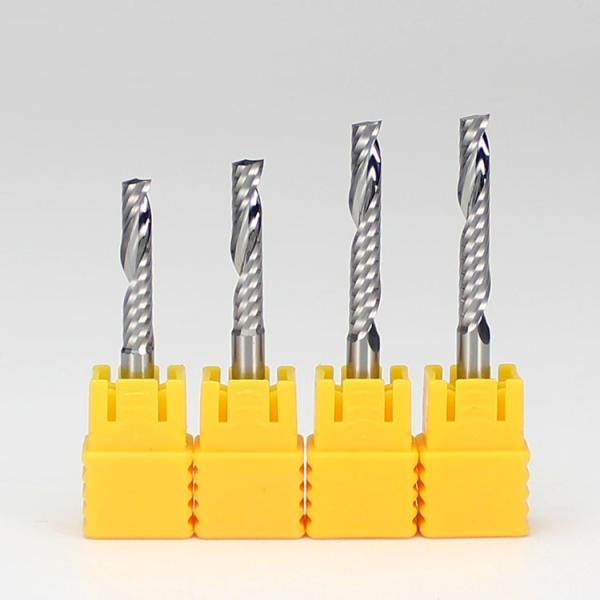 3.175 MDF Cnc Router Bits Single Flute 4mm Trim Router Bits Cutting Tool