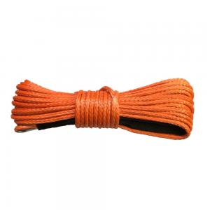 China 5mm X 15m Rope Winch Cable UHMWPE With Sheath Car Accessories No Curls on sale
