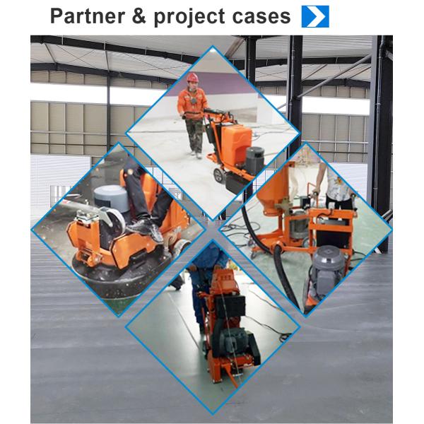 Concrete Floor Polishing Machine 50HZ 60HZ Frequency