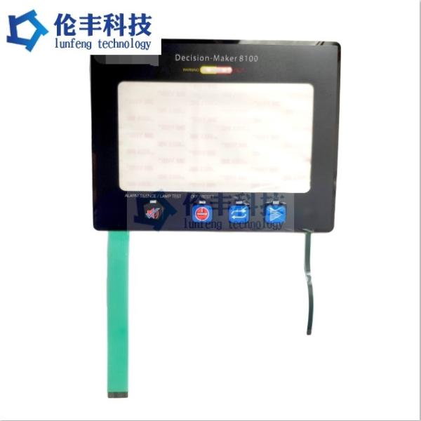 SUS304 Membrane Graphic Overlay