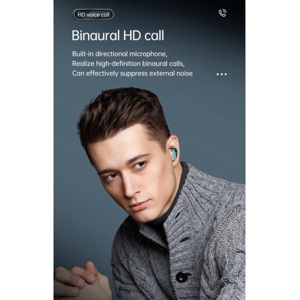 HD A2DP Wireless Gaming Earphone ABS Microphone With CVC8.0 Earplug