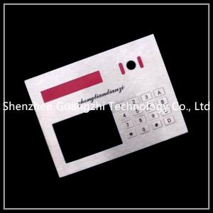 Quality Metal Embedded Numeric Keypad With Various Pattern Panel Customized Dimension wholesale