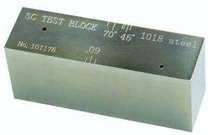 China SC Ultrasonic Calibration Blocks , thickness calibration test blocks, SC test block ASTM E164 on sale