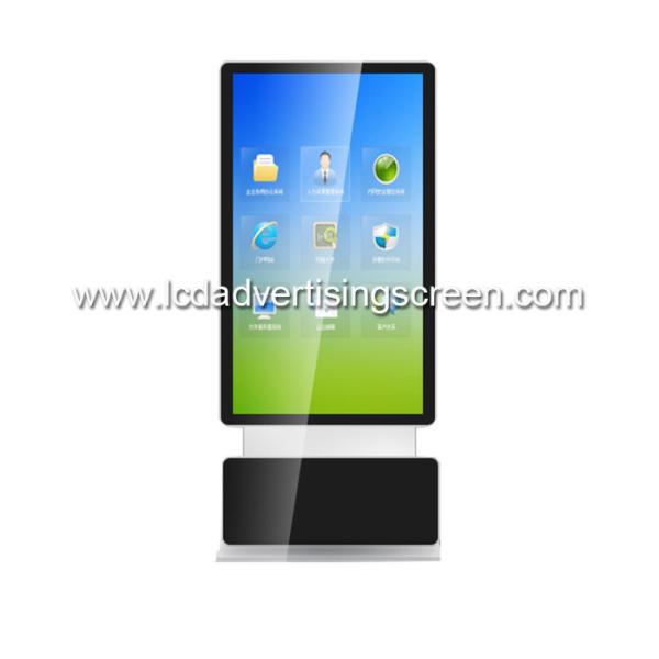 Cheap 65" Rotate Android  IR Touch Screen LCD Display Kiosk with Remote Control Monitor for sale