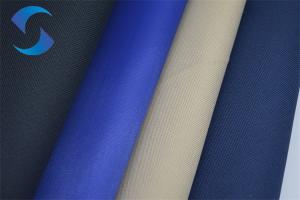 Quality Outdoor Fabric 600d Polyester Workwear Roll PVC Coated Fabric wholesale