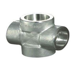 Buy cheap ASME B16.11 9000LB Forged 4 Way Metal Pipe Connector from wholesalers