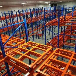 Quality Warehouse Push Back Racking System Customized Pushback Racking System wholesale