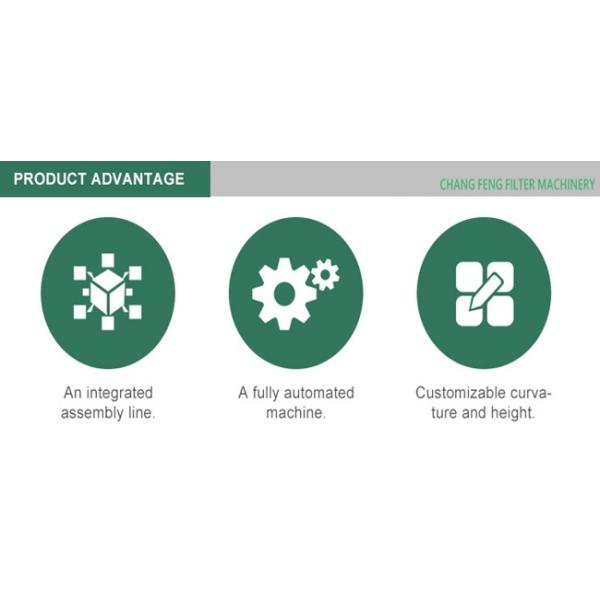 40kva Automotive Filter Manufacturing Machines slice cutting 380V