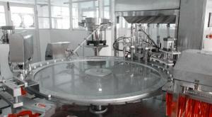 Quality Automated Stand Up Pouch Filling &amp; Capping Unit Making Machine / Production Line wholesale