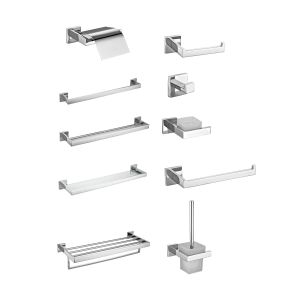 Buy cheap ODM OEM Stainless Steel Hardware Bathroom Accessories Set Polished from wholesalers