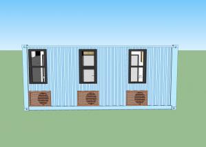 Quality Modern 20HC Combined Prefab Storage Container Homes wholesale