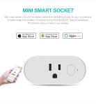 Mini Portable Wifi Smart Plug Remote Control Socket With Energy Monitoring