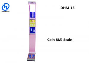 Quality Iron medical height and weight scales with BMI analysis and coin wholesale