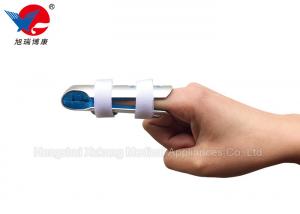 Quality Lightweight Protective Hand Finger Splint , Blue And White Trigger Finger Splint wholesale