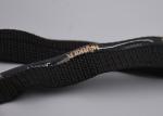 Polyester Customized 1.5cm Non Slip Elastic Band With Printed Silicone Logo