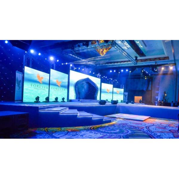 SMD 1R1G1B 1000nits Indoor Rental LED Display P3.91 Pixel