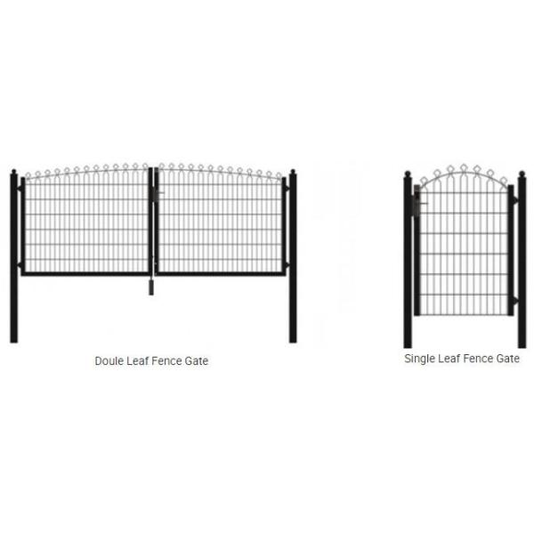 Prestige Panel 3D Welded Wire Mesh Fence ISO9001 Certification