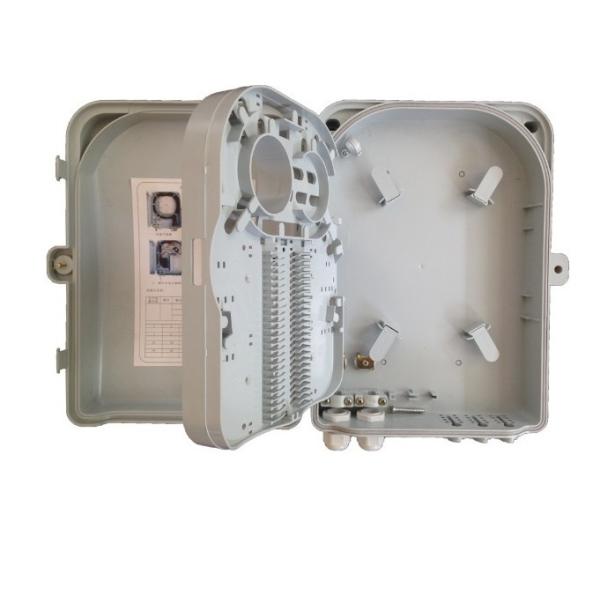 24 Cores FTTH Fiber Optic Outdoor Distribution Box IP55 Wall Mount Type And Pole