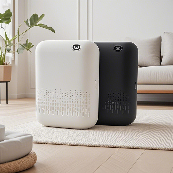 Wall Mounted Bathroom Scent Diffuser Portable Essential Oil Diffuser Size 21*16*7.5 cm Black/White