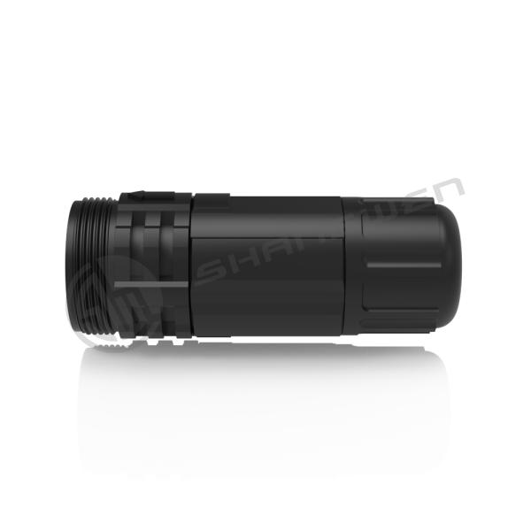 M19 Ip67 IP67 Power Connectors Waterproof Plug 2 Pin Sales Screw Terminal Shape UL