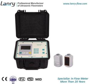 Quality Portable Doppler Ultrasonic Flow Meter With Data Logger Function wholesale