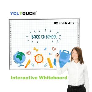 Quality Smart IR Touch Interactive Electronic Whiteboard Floor Stand 82 Inch wholesale