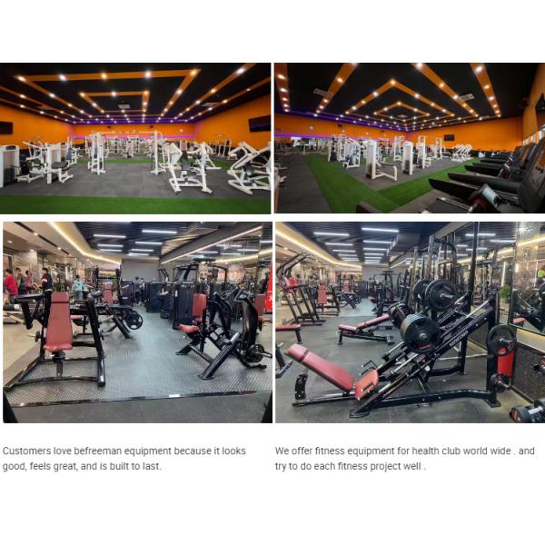 Commercial Gym Equipment Adjustable Pulley 4-Station Strength Training Cable Crossover