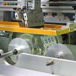 One To Three Colors Servo Screen Printing Machine PLC Controlled For Plastic