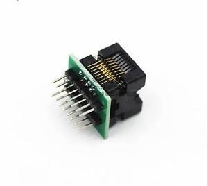 China SOIC16 SOP16 TO DIP16 IC FOR SOCKET PROGRAMMER EEPROM ADAPTERS 150MIL ZIF on sale