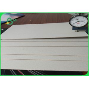 Strong Stissness Grey Board Paper / Grey Chipboard Sheets For Desk Calendar